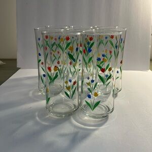 Libby Vintage Jubilee Tulip Glasses